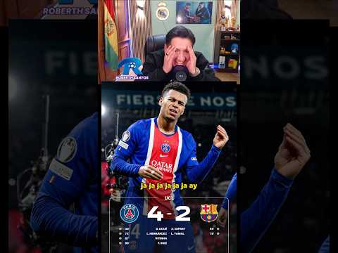 El PSG golea y humilla al Barcelona en <strong>la</strong> Champions <strong>League</strong> #psg #fcbarcelona #championsleague