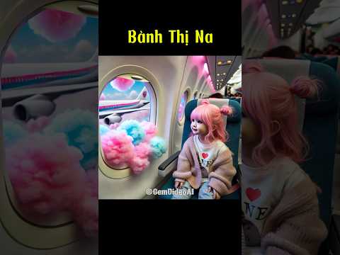 Bành Thị Na và kẹo bông gòn #gemai #gemvideoai #funny #storycat #cute #aicats