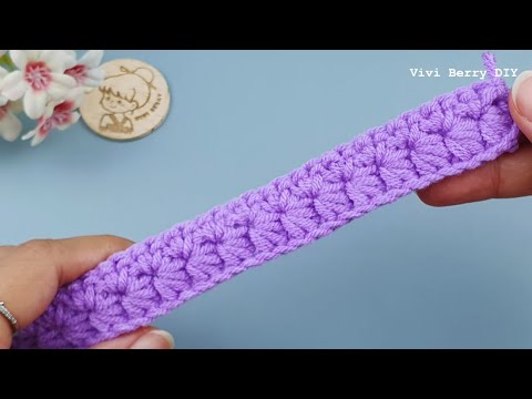 How Beautiful Star Stitch You can make it for headband, belt, bag strap