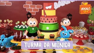 Festa da TURMA DA MÔNICA tem biscoito polvilho e CAKE POP  | Fazendo a Festa