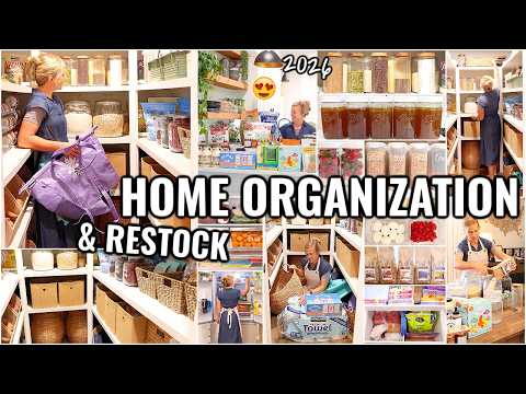 HOME ORGANIZATION IDEAS!!😍 CLEAN & ORGANIZE WITH ME | DECLUTTERING AND ORGANIZING MOTIVATION