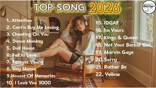 Top Song Cover l Relax Hot Hit Music Pop Playlist 🍄 Best Songs On Spotify 2026 No.5
