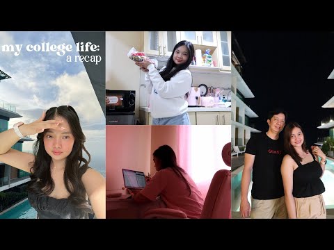 college life recap 📓 | days alone and quick getaway 💘🍚👙