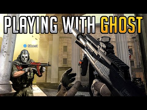 Playing Warzone with the Real Ghost Voice Actor