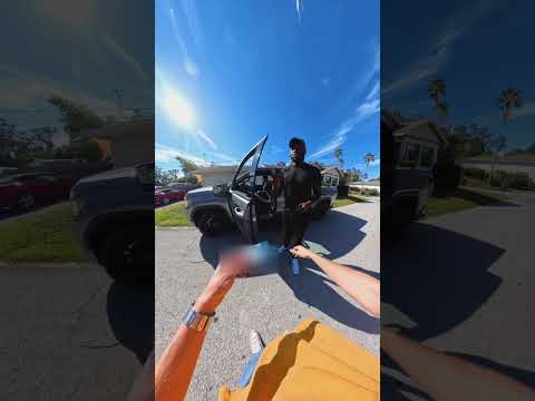 Don't Drift Your Go-Kart In Florida Hoods.. Unless You Wanna Make New Friends #shorts #short #drift