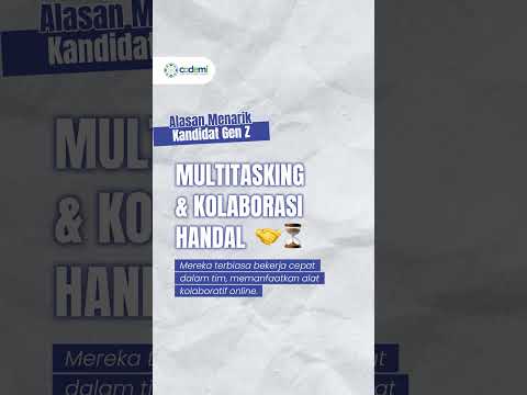 Perusahaan masih butuh Gen Z nih, jangan menyerah kerja yaaa! #work #learning #training #motivation