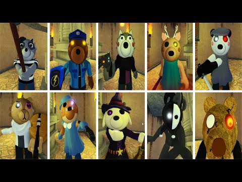 ALL  NEW  PIGGY NPC TEST  JUMPSCARE Accurate Piggy RolePlay!