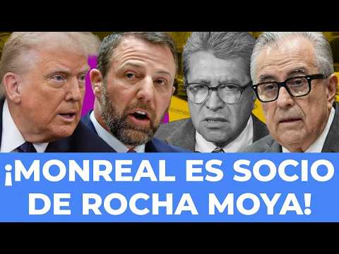 ¡EUA APUNTA A MONREAL! Aparece en el expediente contra Rocha Moya