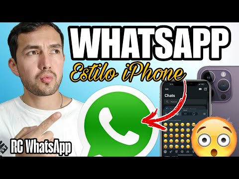 ¡Nuevo WhatsApp Estilo IPhone en Android Sin Errores! 2025