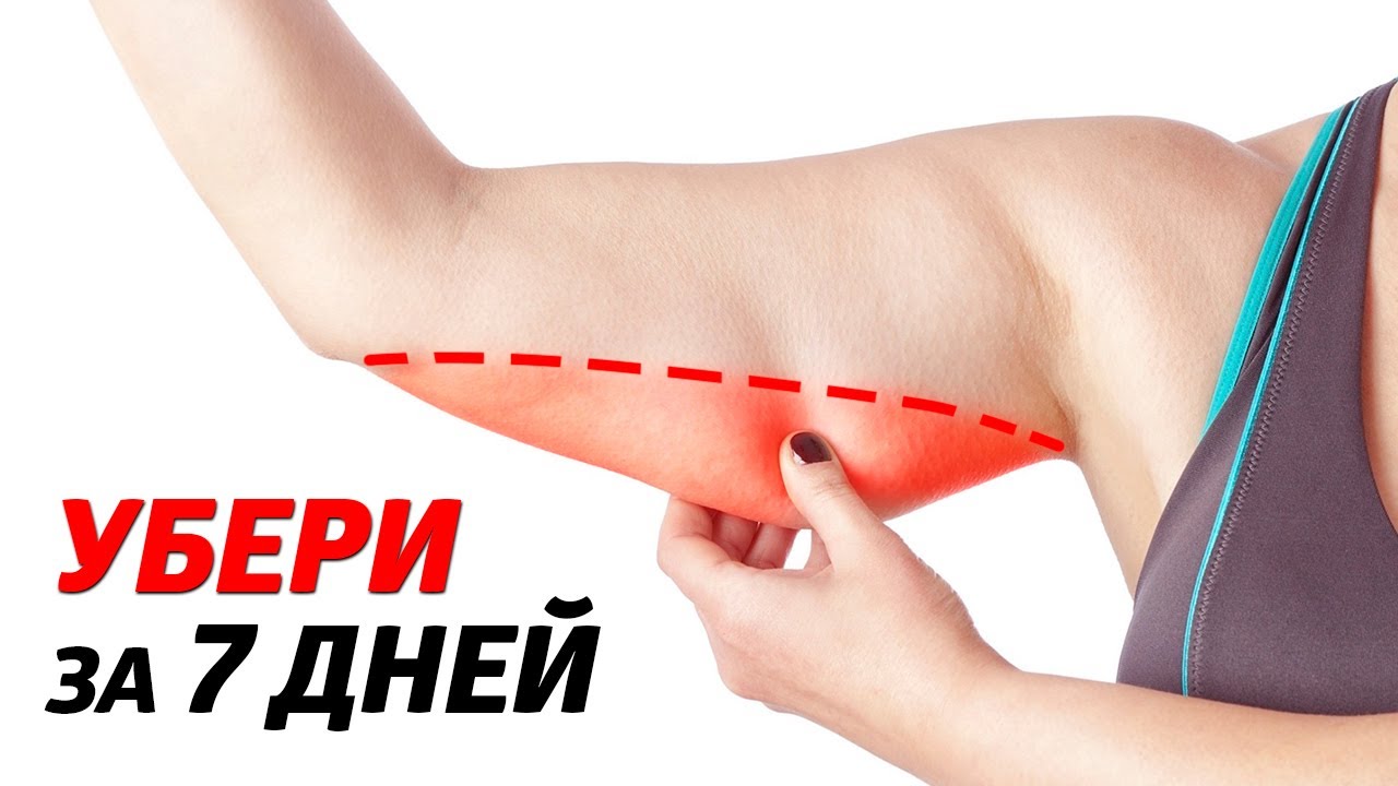 Как сделать стройные руки за 7 дней - уберите дряблые руки!