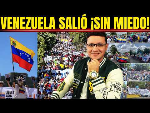 🚨#VENEZUELA DEJÓ EL MIEDO EN CASA Y SE FUE A LAS CALLES ¡NO HAY DUDAS! SE ROMPEN LAS CADENAS.