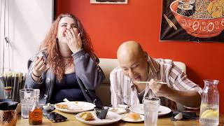 EATING RAMEN TOGETHER IN NORWAY. #vlog #travel #norway
