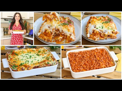 لازانيا باللحم مفروم وصلصة البشاميل بكل أسرارها وتفاصيلها بطريقة سهلة والبنة فوق الخيال😋❤️Lasagne