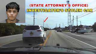 Just Released From Jail, Then Stole a Car From the Courthouse | FHP Pursuit