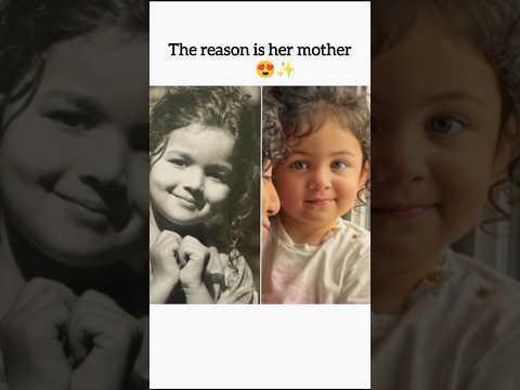 The behind reason 😍 #cutebaby #rahakapoor #shorts_video