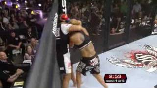 Gina Carano at Strikeforce FULL FIGHT (HQ)