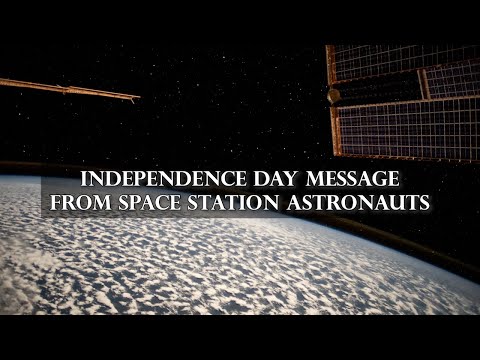 NASA Astronauts Send Fourth of July Wishes From the International Space Station