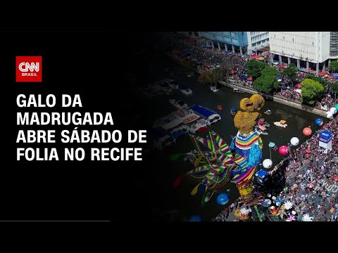 ​Galo da Madrugada abre sábado de Carnaval no Recife | AGORA CNN