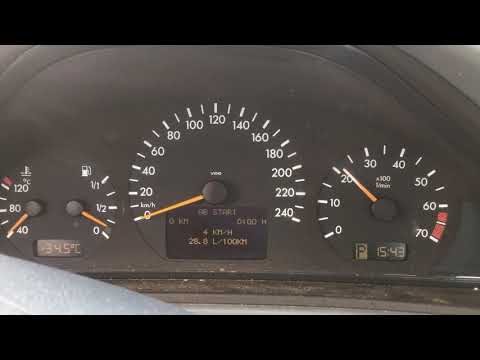 S 3105 ДВС (Двигатель) Mercedes W208 2.0i M111.945