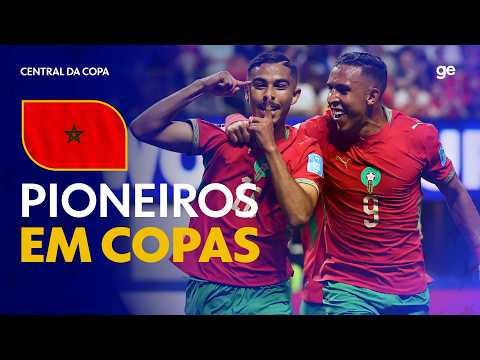 MARROCOS É PIONEIRO EM COPAS DESDE 1970 | Central da Copa | Copa do Mundo 2026 | ge.globo