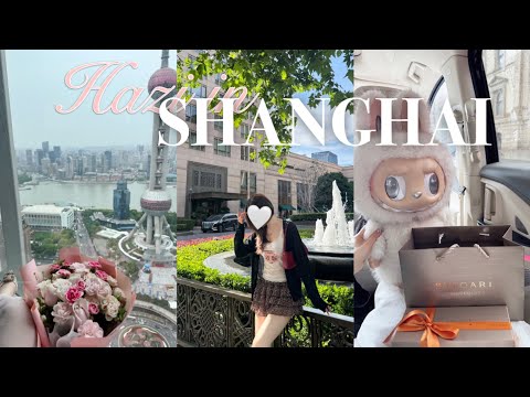 Hazi in Shanghai🌹 Ep.02 불가리 초콜렛, 초대형 라부부🧸 재방문한 찐맛집, 슈프림 쇼핑🛍️ 최애 호텔 페닌슐라