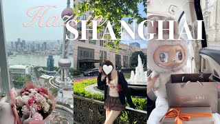Hazi in Shanghai🌹 Ep.02 불가리 초콜렛, 초대형 라부부🧸 재방문한 찐맛집, 슈프림 쇼핑🛍️ 최애 호텔 페닌슐라