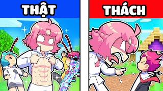 Yummie cho Hiha Alpha Tham Gia THẬT HOẶC THÁCH trong Minecraft 😱😍