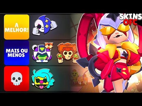 COMPLICOU! QUAL É A MELHOR SKIN DA NOVA ATUALIZAÇÃO DO BRAWL STARS?