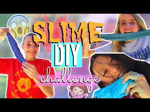 SLIME: DIY Challenge! Feat. TheBohlinTwins //EliseLife