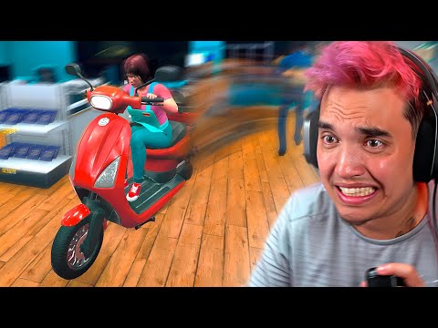 LA MOTO LA DEJO DONDE YO QUIERO ๐ฆ Supermarket Simulator | Kick Stream