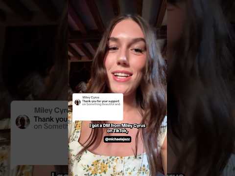 โ @MileyCyrus gave her TikTok fans Something Beautiful at the Chateau Marmont