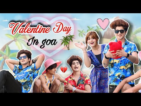 Valentine day in Goa😂 | Gulshan kalra | Jaanvi patel