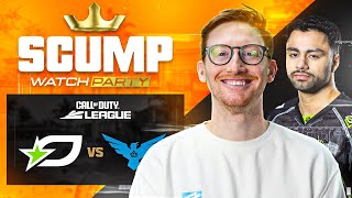 OPTIC TEXAS vs CAROLINA ROYAL RAVENS!! SCUMP WATCH PARTY - CDL MAJOR 4 QUALIFIERS WEEK 2