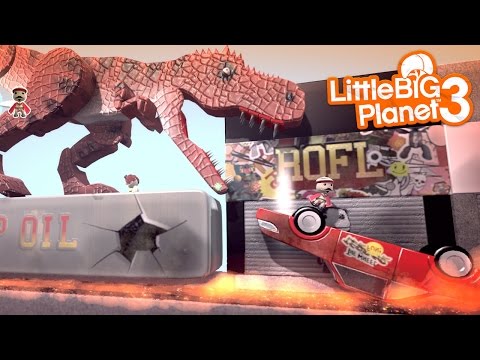 LittleBIGPlanet 3 - The Dinosaur City (Dinosaurs Strike Back) - PS4