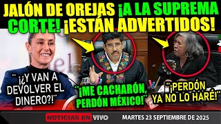 URGENTE ¡CASI NOS CARGA EL PAYASO A MÉXICO! JALÓN DE OREJAS A LA SUPREMA CORTE ¡SHEIBAUM RESPONDE!