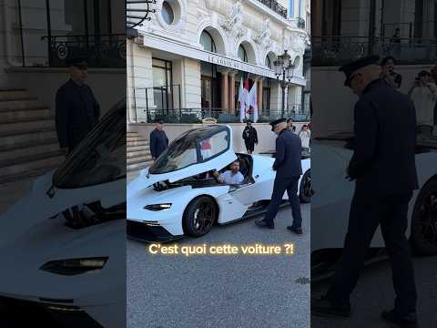 La voiture parfaite pour aller boire un verre à l’Hôtel de Paris à Monaco ? 🇲🇨 #supercars