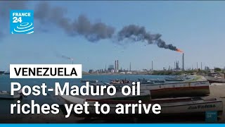 YouTube video thumbnail: Venezuela's Crumbling oil Infrastructure Clouds Post-Maduro Economic Hopes 