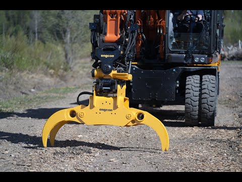 engcon Finger grab – the next level in handling brush, twigs and branches