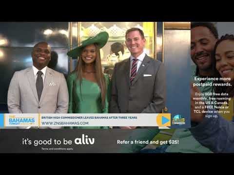 YouTube video thumbnail: British High Commissioner Bids Farewell To The Bahamas