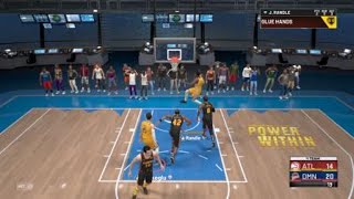 Insane alley-oop to win the game