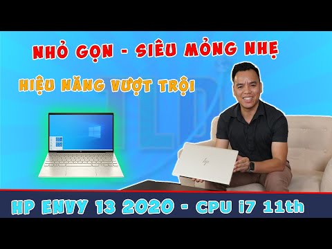 (VIETNAMESE) Đánh giá chi tiết Laptop HP Envy 13 ba1030TU Sức Mạnh Đồ Hoạ Tuyệt Vời