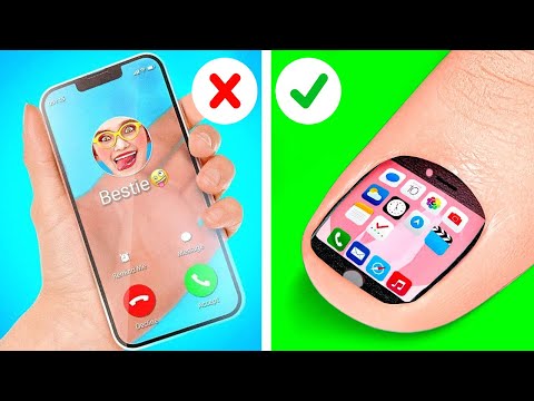 DIY SCHOOL HACKS || Life-Changing Phone Hacks You Need To Try By 123GO!GOLD