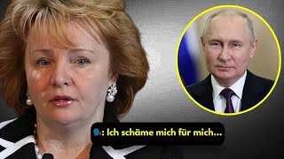Mit 67 Jahren bestätigt Ljudmila Putina endlich, was viele über Wladimir Putin vermuteten