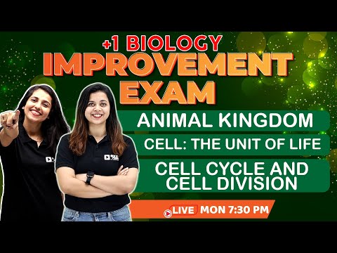 +1 Improvement Exam | Biology | Animal Kingdom/Cell: The Unit of Life