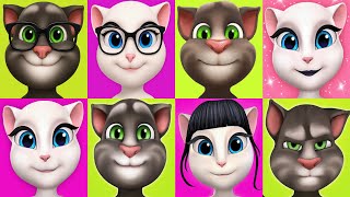 My Talking Angela vs My Talking Tom 4 Angela vs 4 Tom Gameplay ios Andriod 2025 Ep4517