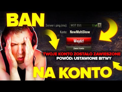 DOSTAŁEM BANA W WOT NA ZAWSZE (to nie żart)
