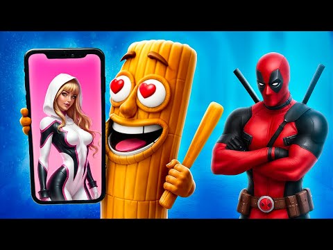 Italian Brainrot hat sich in Gwen Stacy verliebt! Italian Brainrot vs Superhelden im echten Leben!