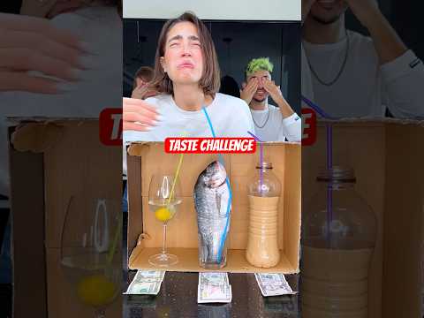Wild Taste Challenge! 🤯🐡 #shorts