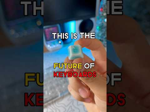 The Future of Keyboards #ceramickeycap #mechanicalkeyboard #keyboard #gaming #technology #pcsetup