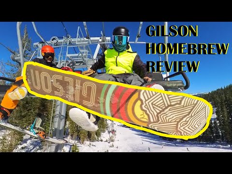 Gilson Snowboards Homebrew Review 400+ Days!! (Great Beginner- Expert Board)